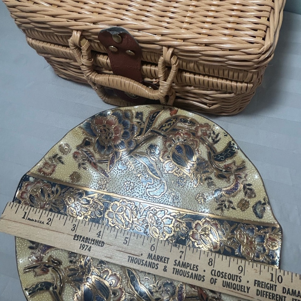 Vintage Japanese Royal Satsuma Plate - Picture 4 of 4